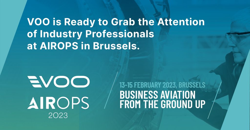 VOO at AIROPS23 in Brussels