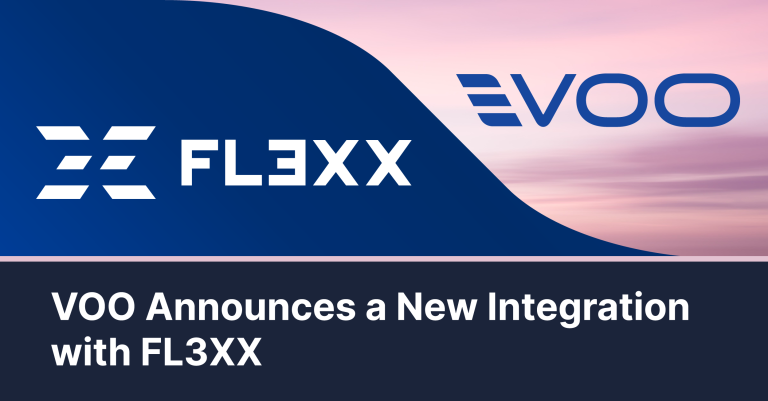 VOO and FL3XX intergation press release.